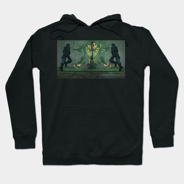 Tomb Raider Legend fresco Hoodie by James-Cr